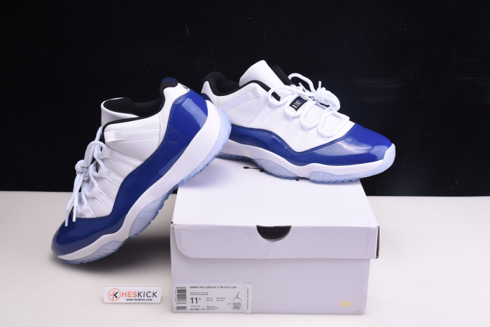 Air Jordan 11 Retro Low White Concord AH7860-100