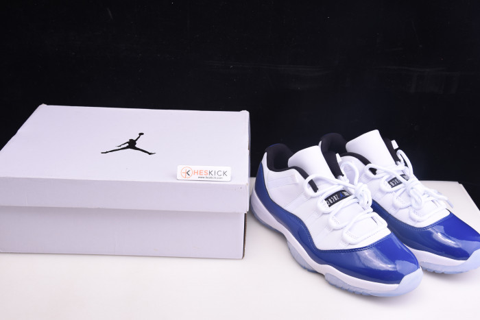 Air Jordan 11 Retro Low White Concord AH7860-100