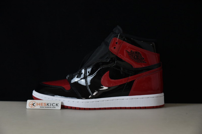 Air Jordan 1 High OG “Bred Patent” 555088-063