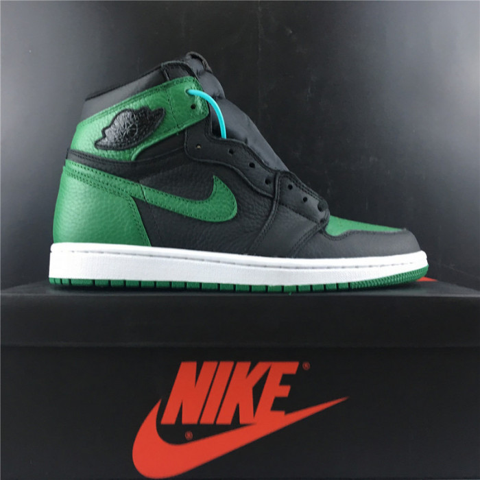 Jordan 1 Retro High Pine Green Black 555088-030