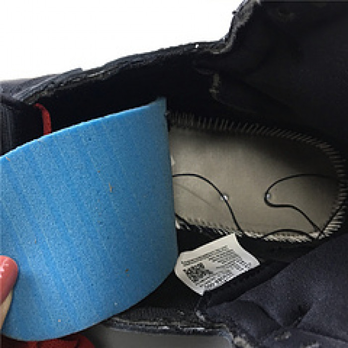Air Jordan 1 Black Satin Gym Red 555088-060