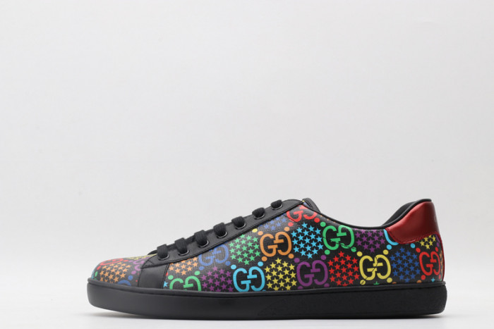 Gu66 Ace Embroidered Low-Top Sneaker 610085 H2020 1110