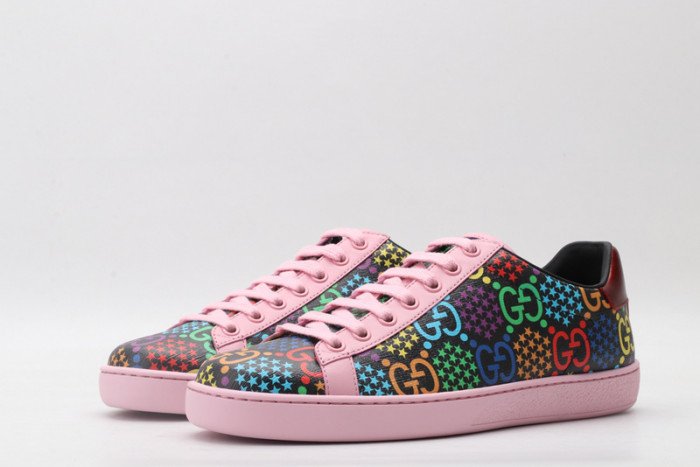 Gu66 Ace Embroidered Low-Top Sneaker 610085 H2020 1115