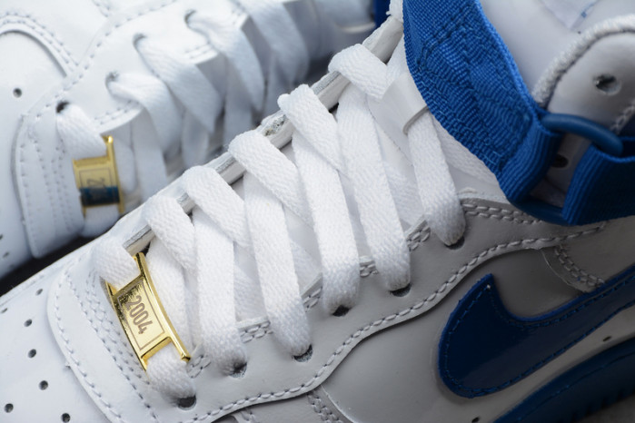 NIKE AIR FORCE 1 HIGH SHEED RUDE AWAKENING WHITE ROYAL AQ4229-100