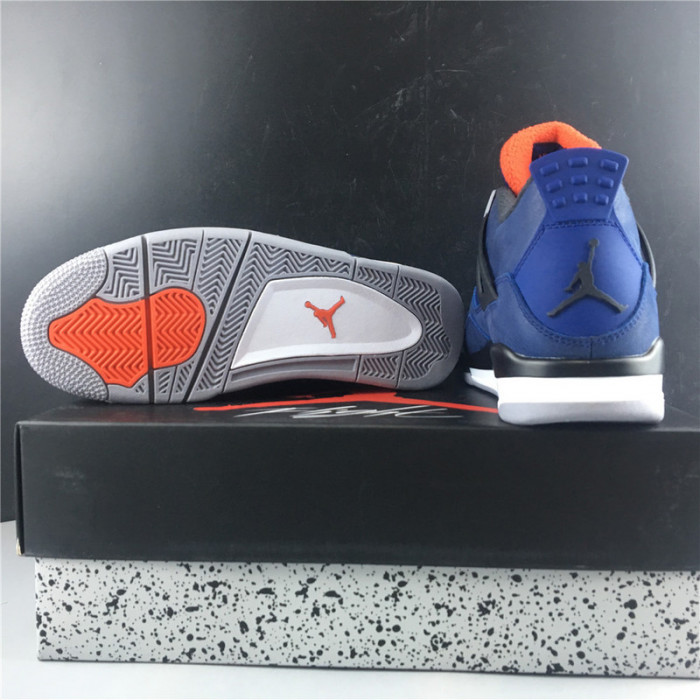 Air Jordan 4 WNTR Loyal Blue Habanero Red Black CQ9597-401