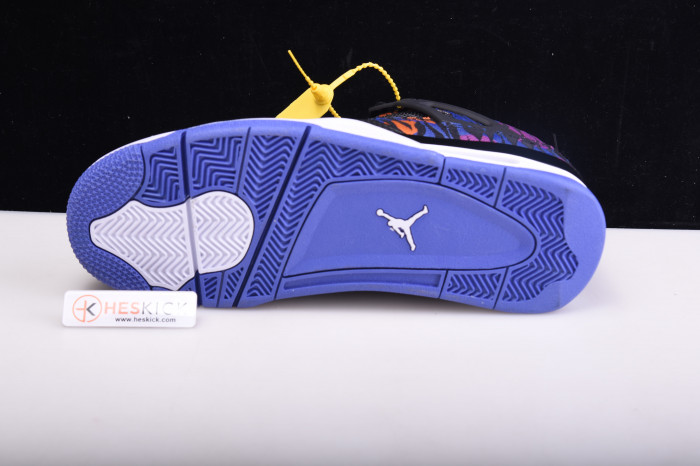 Air Jordan 4 GS Tiger Camo Rush Violet BQ9043-005