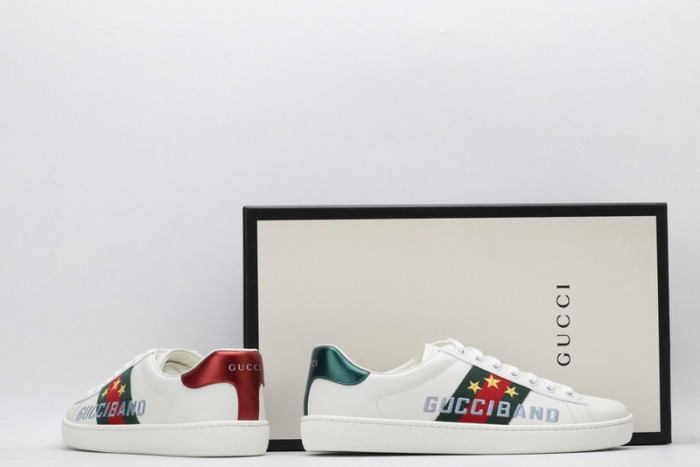 Gu66 Ace Embroidered Low-Top Sneaker 603693 0FI10 9069